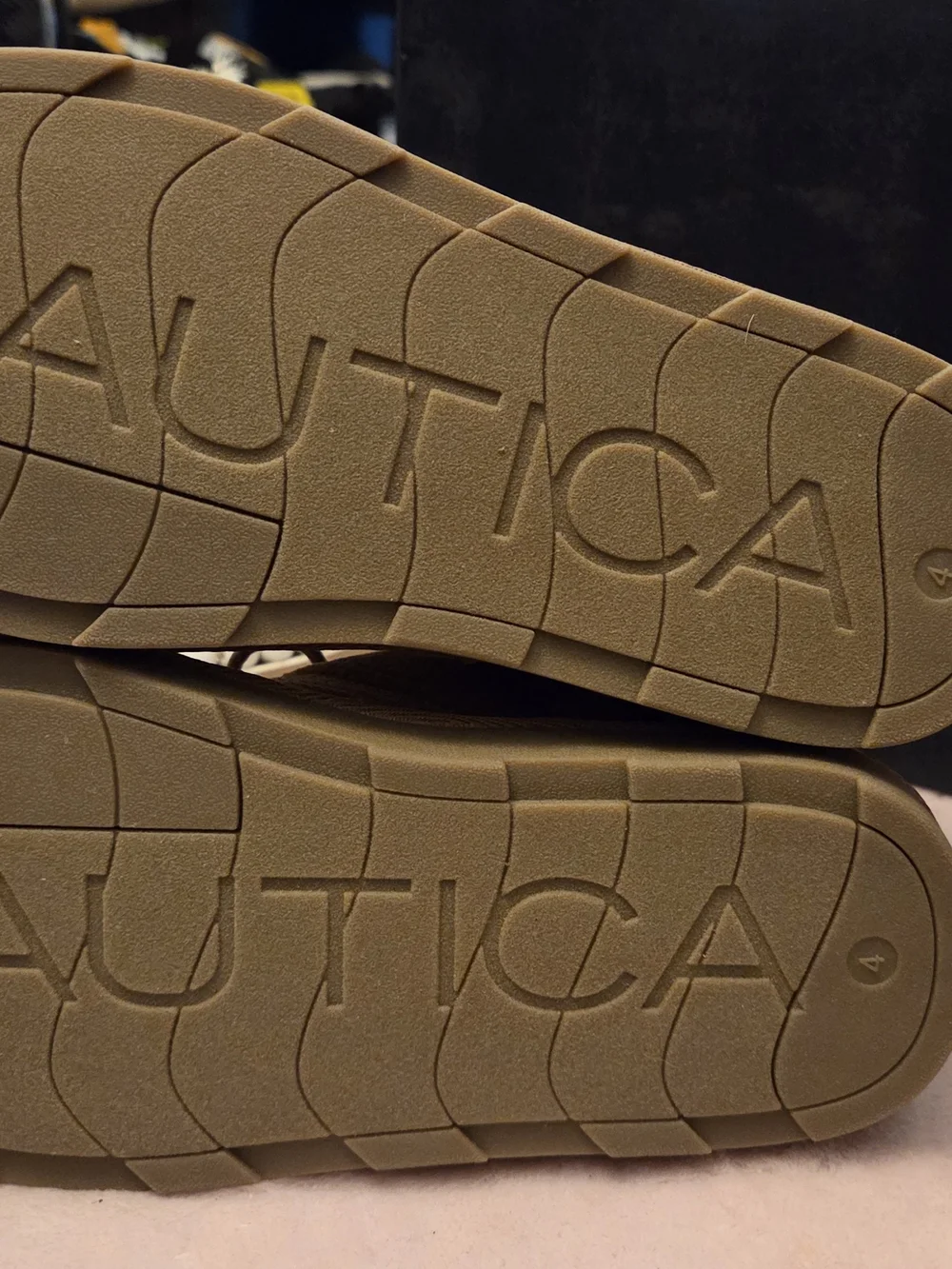 Nautica Big Kid Tan Suede Boots